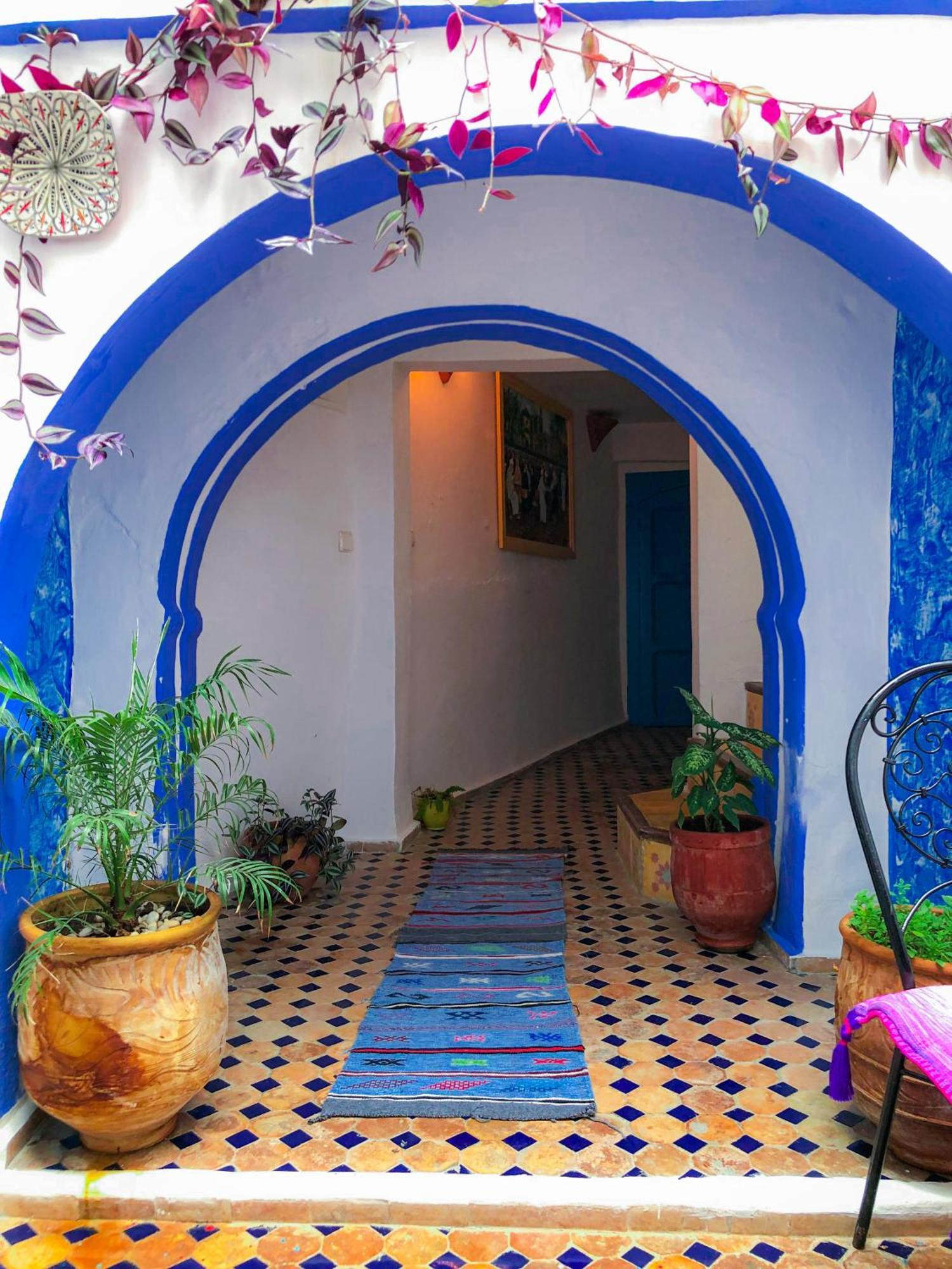 Riad Said Chaouen Chefchaouen Exteriör bild